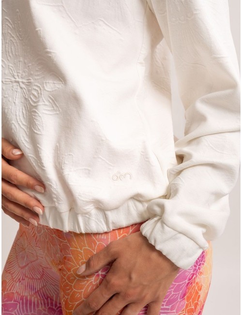 Spirit of OM - Jacquard Sweater Gati - creme