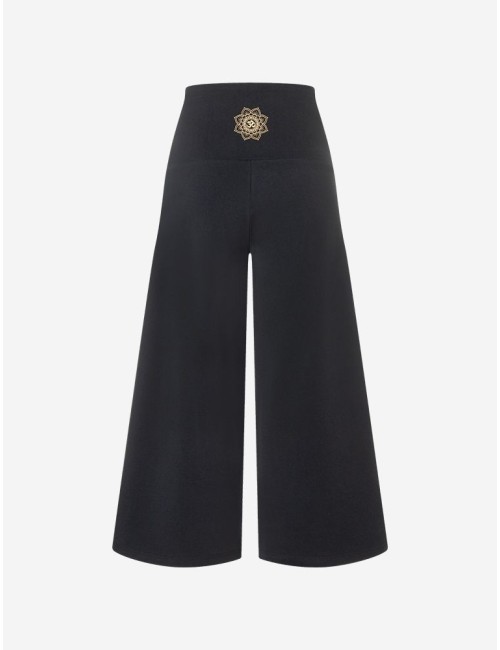 Spirit of OM - Hose Culotte Devi - vintage schwarz
