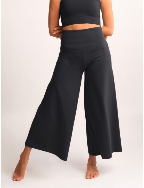 Spirit of OM - Hose Culotte Devi - vintage schwarz