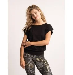 Spirit of OM - Shirt Jangama - schwarz