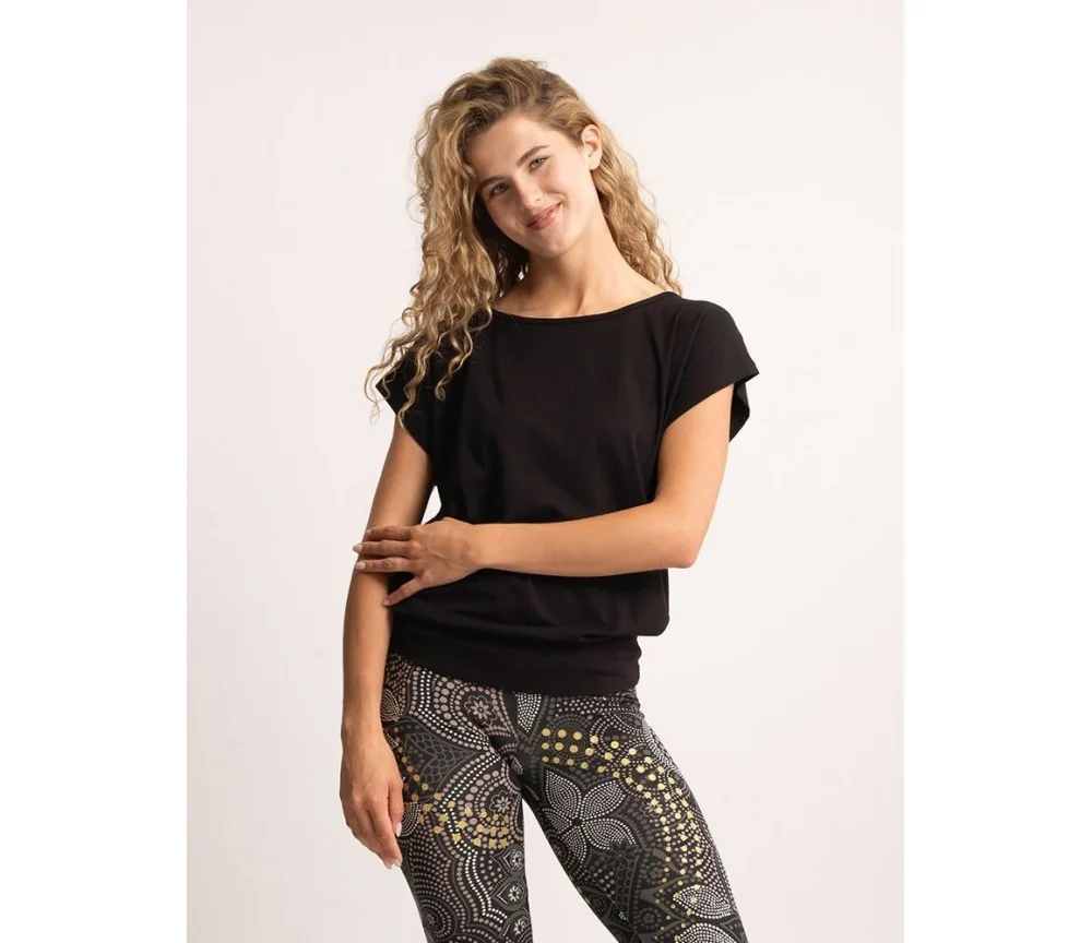 Spirit of OM - Shirt Jangama - schwarz