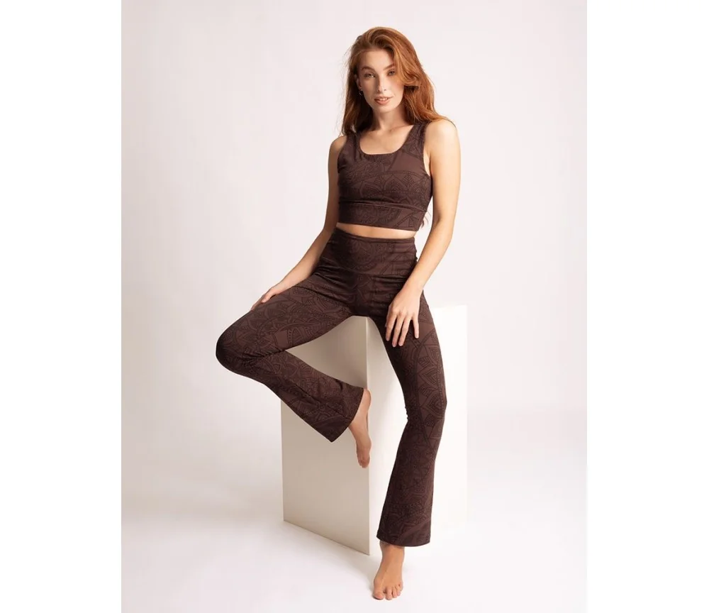 Spirit of OM - Yoga Hose Guna - braun