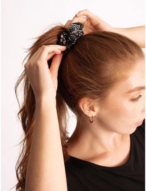Spirit of OM - Scrunchie Maui - schwarz
