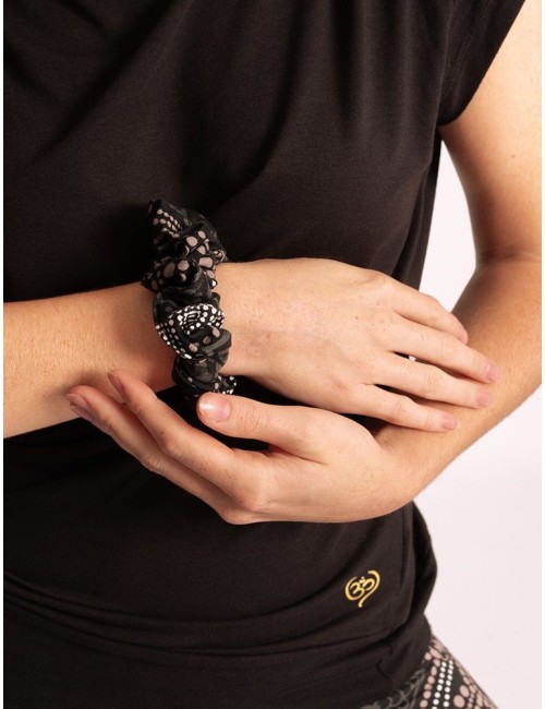Spirit of OM - Scrunchie Maui - schwarz
