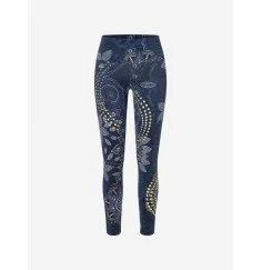 Spirit of OM - Yoga Leggings Maui - tiefblau
