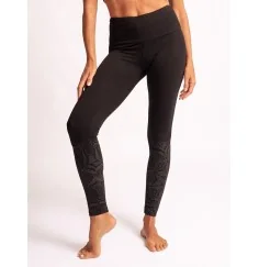 Spirit of OM - Yoga Leggings indu - schwarz