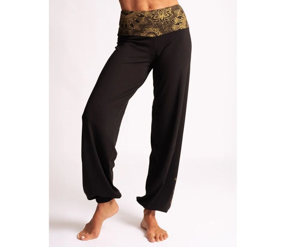 Spirit of OM - Yoga Hose Bali - schwarz