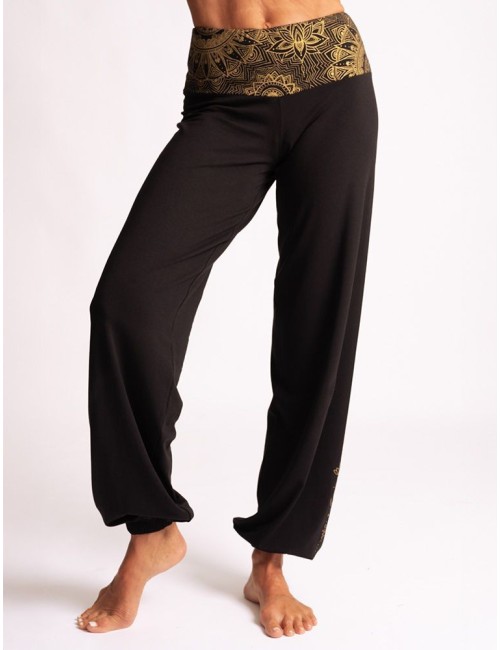 Spirit of OM - Yoga Hose Bali - schwarz