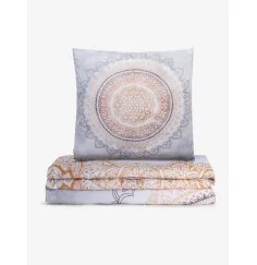 Spirit of OM - Bio-Bettwäsche Soulshine - white/indian-beach