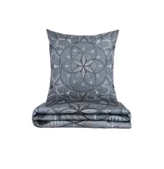 copy of Spirit of OM - Bio-Bettwäsche Silver-Gold-Dream - silber-grau/ beige-gold