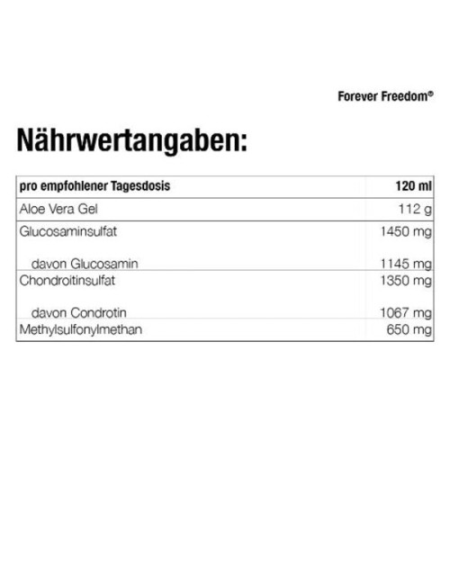 Forever - Forever Freedom® - dein täglicher Begleiter für aktive Tage - 1 Liter