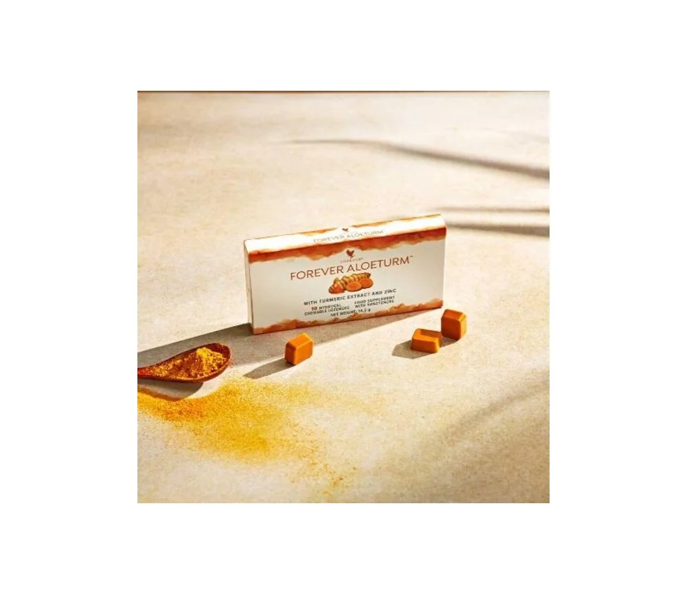 Forever - Forever AloeTurm™ - Revolutionärer Boost mit Zink, Kurkuma und Aloe Vera - 10 Lutschpastillen