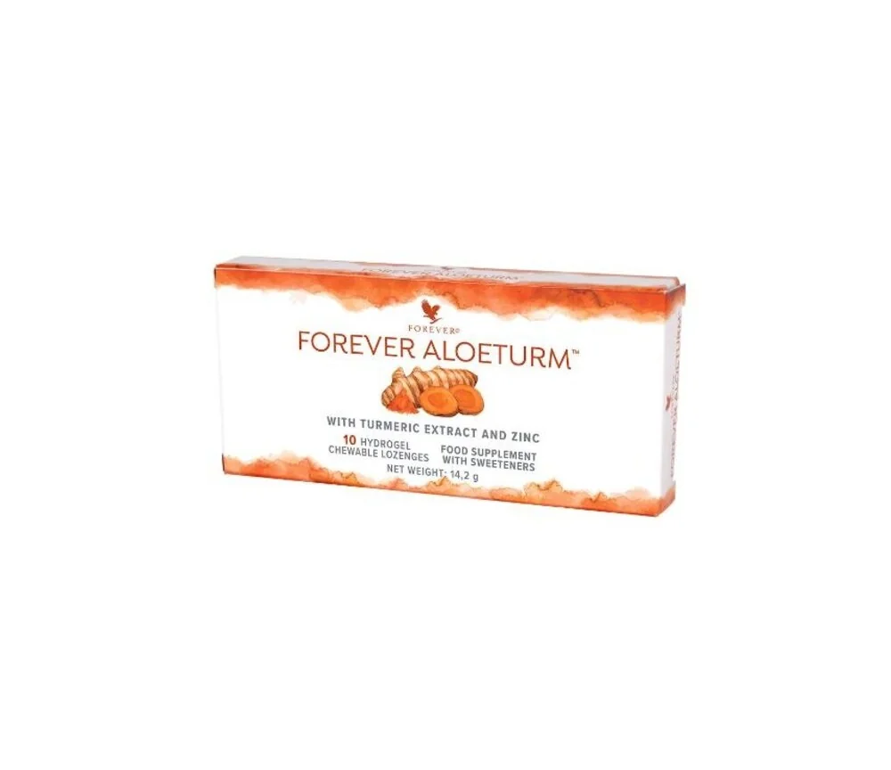 Forever - Forever AloeTurm™ - Revolutionärer Boost mit Zink, Kurkuma und Aloe Vera - 10 Lutschpastillen