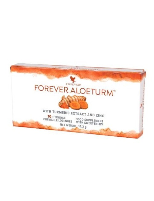 Forever - Forever AloeTurm™ - Revolutionärer Boost mit Zink, Kurkuma und Aloe Vera - 10 Lutschpastillen