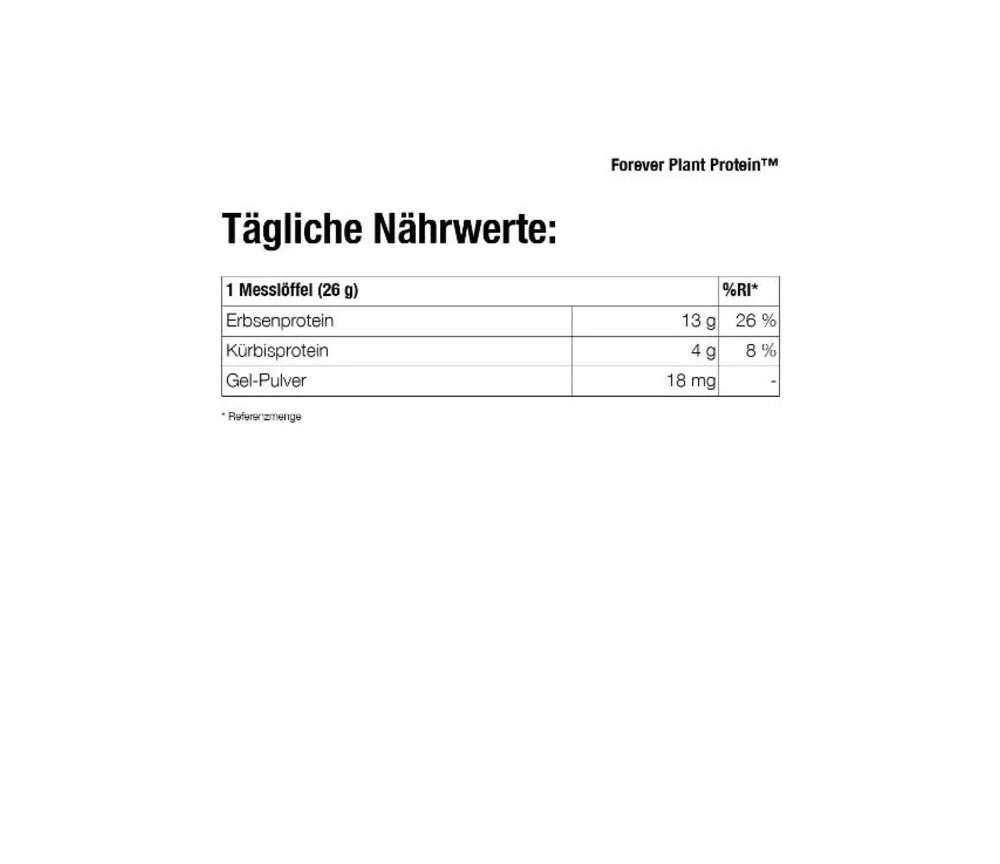Forever - Forever Plant Protein™ - Veganer Protein-Shake mit Vanille-Geschmack - 390 g