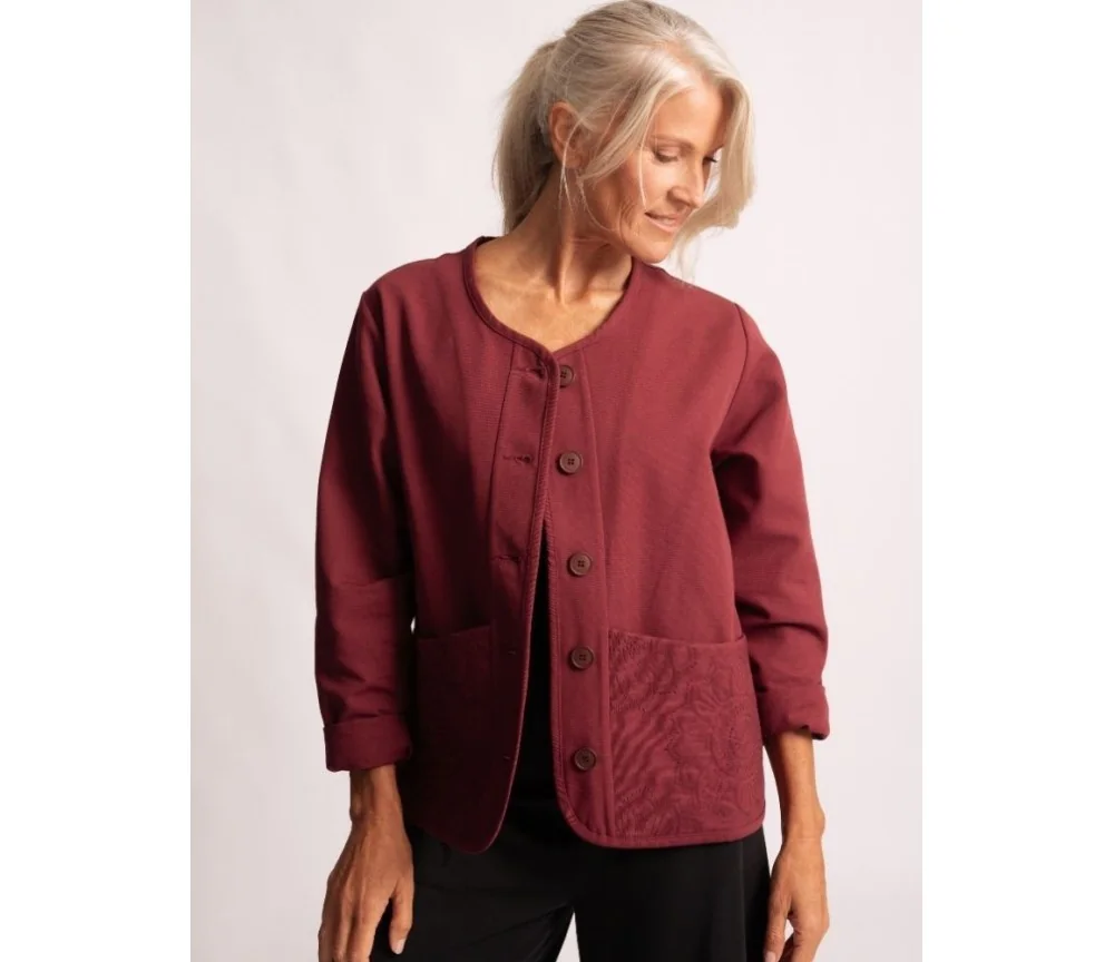 copy of copy of Spirit of OM - Sweatjacke Maui Nava - schwarz