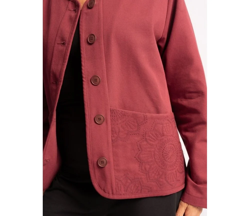 copy of copy of Spirit of OM - Sweatjacke Maui Nava - schwarz