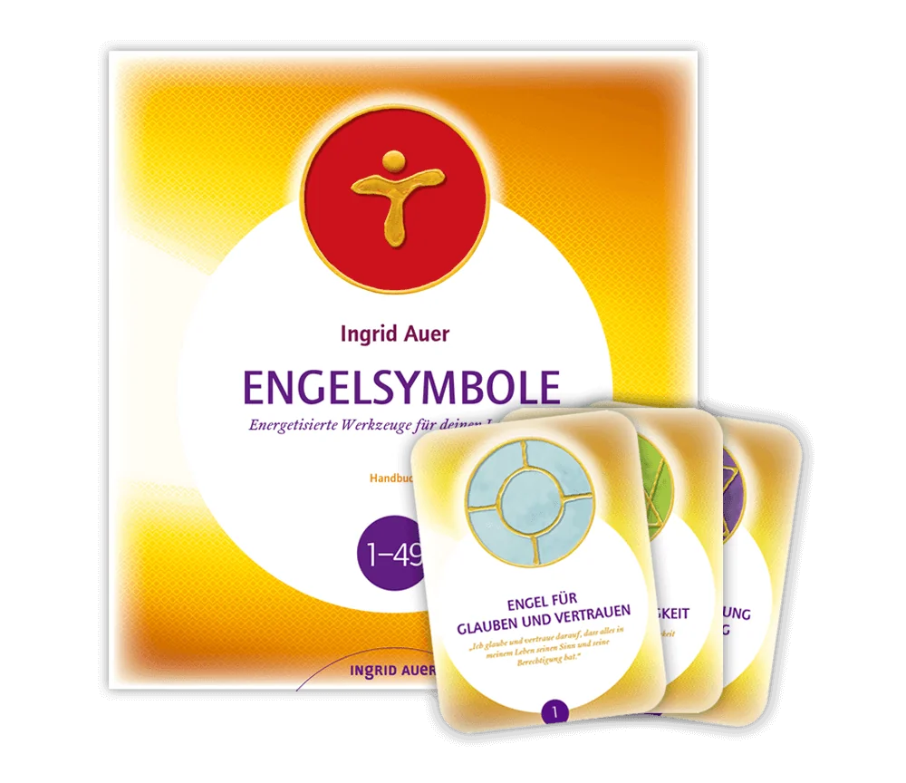 Ingrid Auer - Buchset - Engelsymbole 1-49 - ÜBERARBEITETE NEUAUFLAGE!