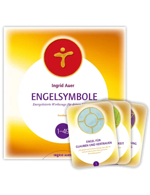 Ingrid Auer - Buchset - Engelsymbole 1-49 - ÜBERARBEITETE NEUAUFLAGE!