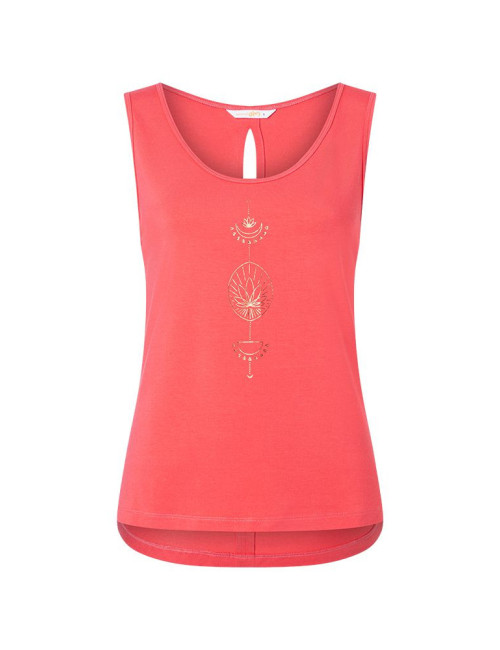 Spirit of OM - Tanktop Vahita - coral