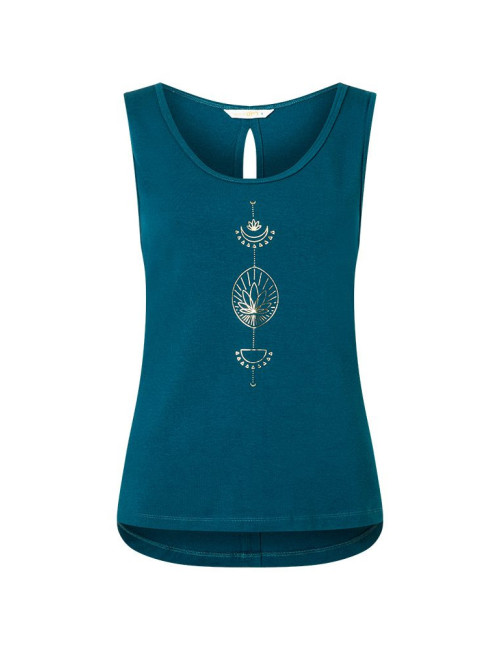 Spirit of OM - Tanktop Vahita - nachtpetrol