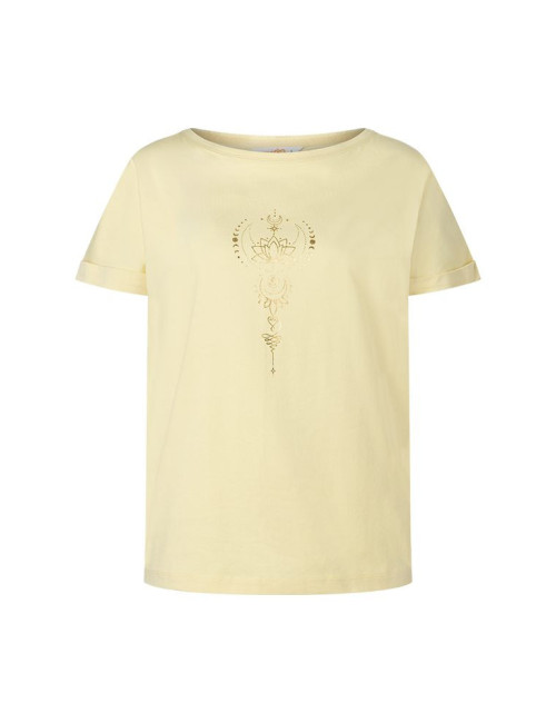 Spirit of OM - Shirt Eka Padma - vanille