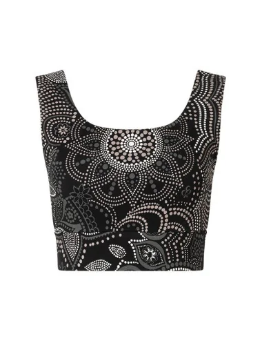 Spirit of OM - Yoga Bra Hatha Maui - schwarz-natur