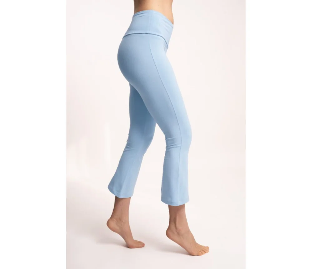 Spirit of OM - Yoga Hose 7/8 Vipra - eisblau