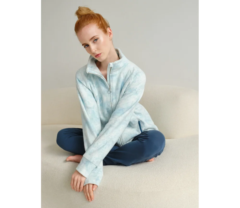 Spirit of OM - Baumwollfleecejacke Ayana - holi