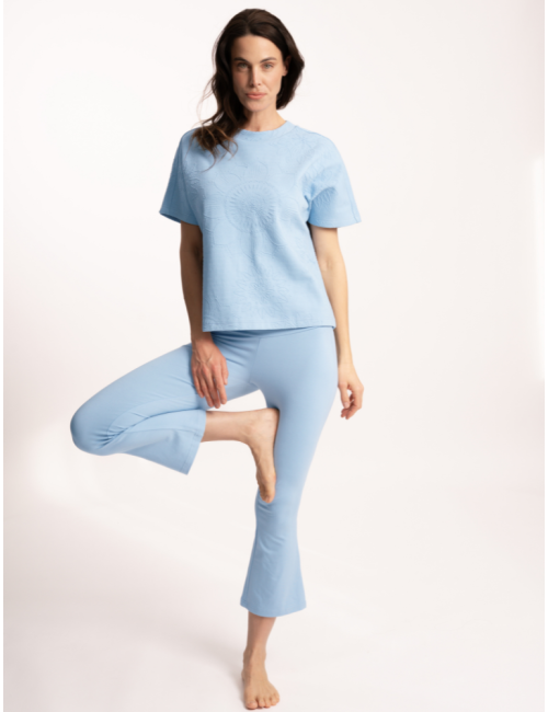 copy of Spirit of OM - Shirt Eka Padma - tiefblau