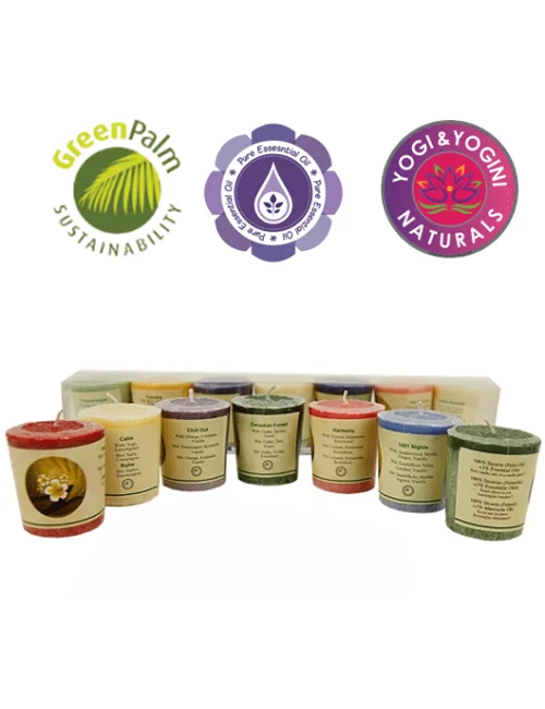Kerze - Votiv Kerze -V Kerze - Chill Out Set 1 - 7 er Set