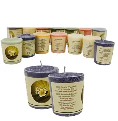 Kerze - Votiv Kerze -V Kerze - Chill Out Set 2 - 7 er Set