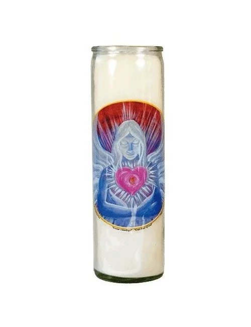 Kerze - Duftkerze im Glas - Großer Liebesengel - ca. 100 Std. Brenndauer