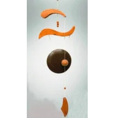 Hängende Dekoration - Windspiel - Windgong - FengShui - ca. 70 cm Länge