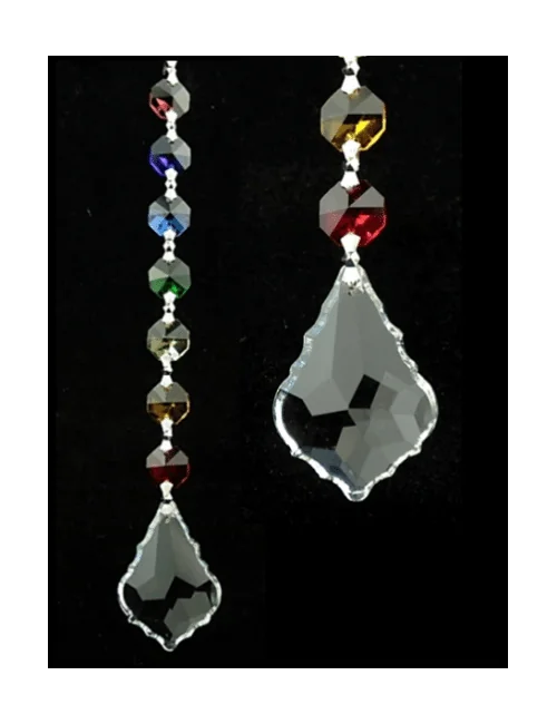 Hängende Dekoration - FengShui - Chakra - Kristall - Harmony - gew. Tropfen - ca. 20 cm