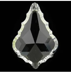 Hängende Dekoration - FengShui - Kristall - Blatt - AAA Qualität - ca.6x4 cm