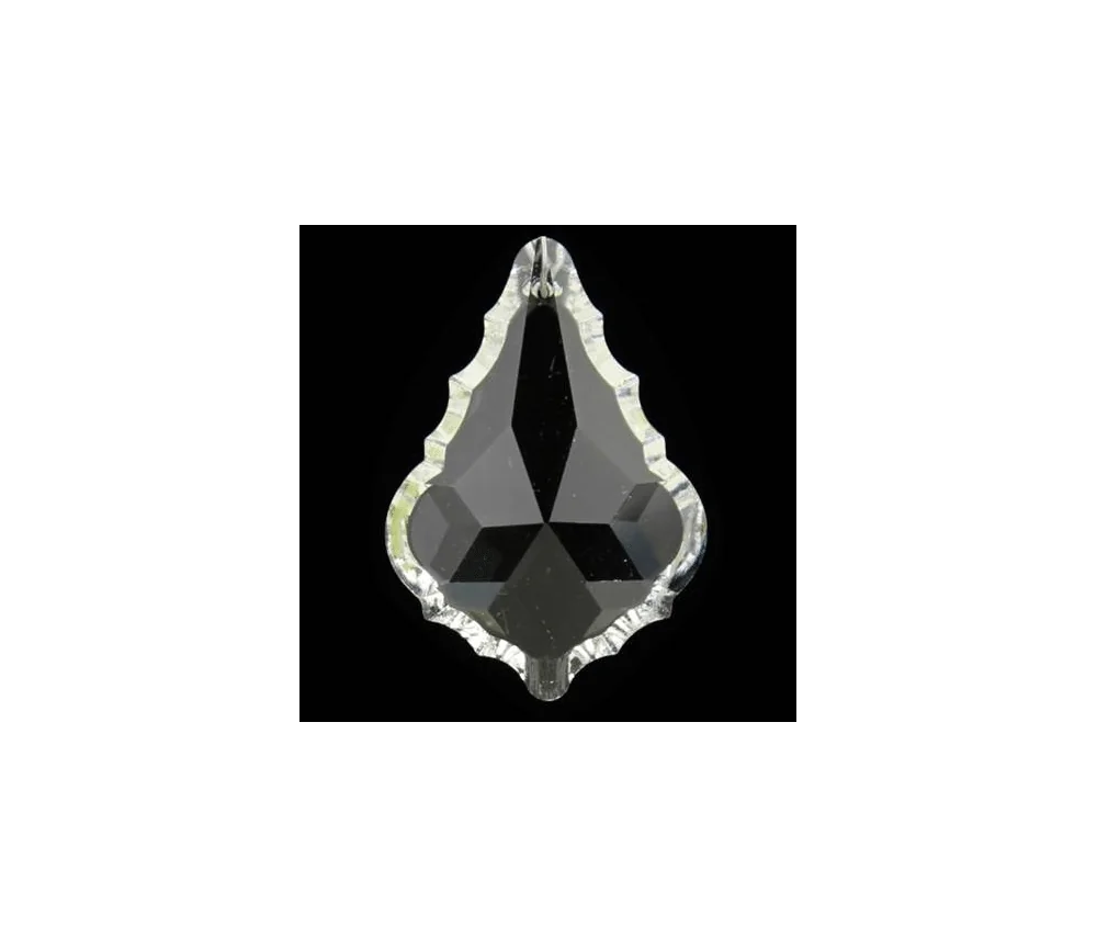 Hängende Dekoration - FengShui - Kristall - Blatt - AAA Qualität - ca.6x4 cm