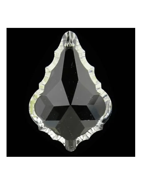 Hängende Dekoration - FengShui - Kristall - Blatt - AAA Qualität - ca.6x4 cm