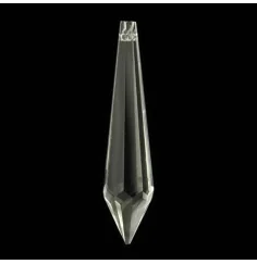 Hängende Dekoration - FengShui - Kristall - Zapfen - ca. 1,6 x 7,6 cm