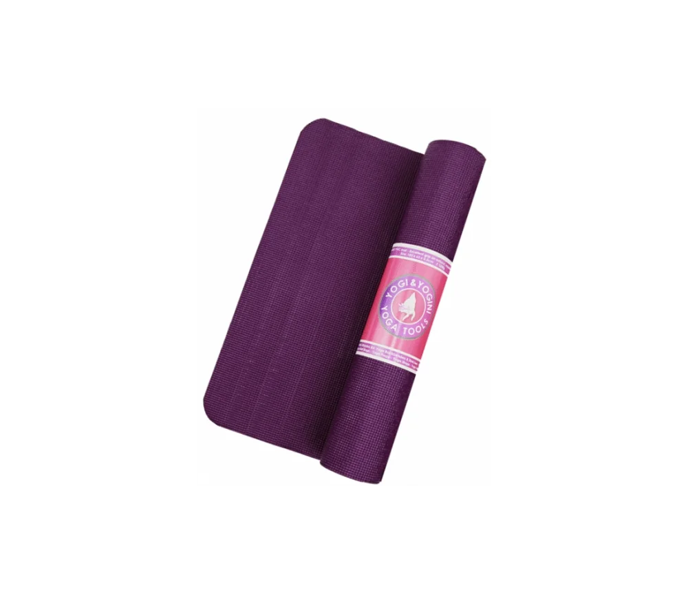 Yogi & Yogini - Yoga & Sport Matte Basic - PVC - violett ca. 61x183x0,5cm