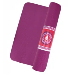 Yogi & Yogini - Yoga & Sport Matte Basic - PVC - aubergine ca. 61x183x0,5cm