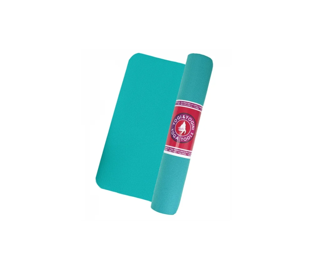 Yogi & Yogini - Yoga & Sport Matte Basic - PVC - türkis ca. 61x183x0,5cm