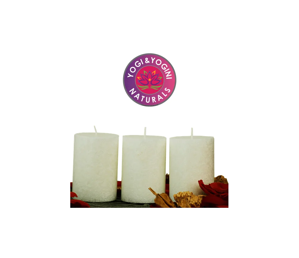 Kerze - Lifestylekerzen Set - Pureness - weiß - Palmkernwachs - ca. 18 Std. - 3er Set